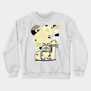 Got Em Coconut Milk Retro Sneaker Art Crewneck Sweatshirt